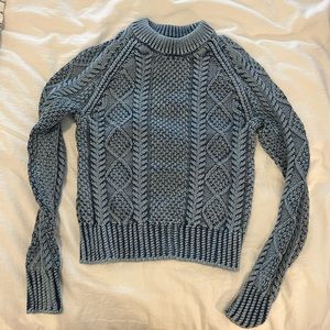 LL Bean fisherman sweater